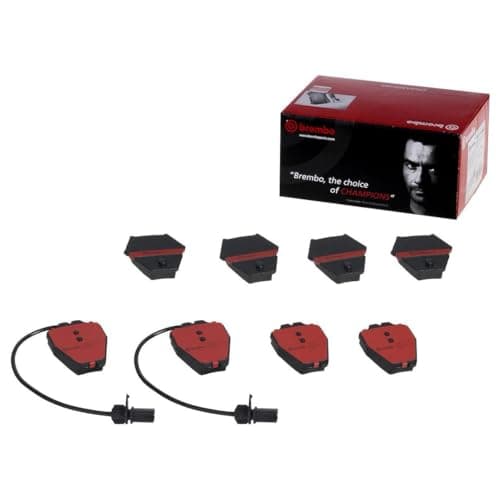 Image of Brembo P85067N Premium Ceramic Front Disc Brake Pad Set AUDI/VW OE# 4B0698151S