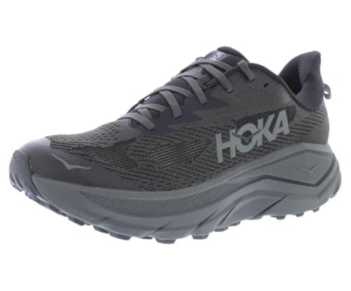 Image of HOKA Men's Challenger 8 Sneaker, Black/Outer Orbit, 6 UK
