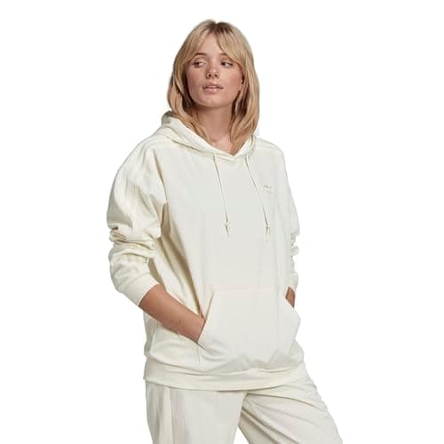 Image of adidas Originals Comfy Chords Hoodie Off-White XS, Off-white, XS