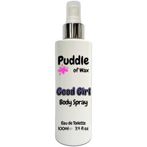 Image of Good Girl Body Spray - 100ml Eau de Toilette (EDT) - Atomiser Mist - Perfume Scent - Vegan Friendly - Puddle of Wax - Made in the UK