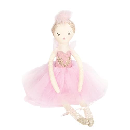 Image of MON AMI Swan Princess Ballerina Doll – 20 Inches Soft Plush Ballet Doll | Elegant Stuffed Princess Toy for Playtime & Room Décor | Cute Huggable Gift for All Ages