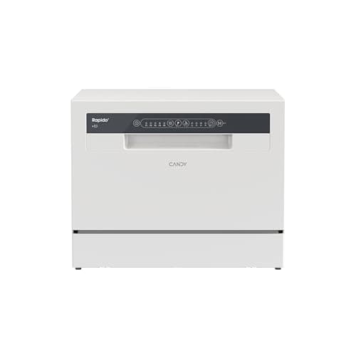 Image of Candy Table Top Dishwasher CP 6E51LW-80 - White - 6 Place Settings