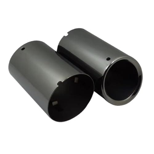 Image of Car Exhaust Pipes For VW For CC 2012 2013 2014 2015 Car Exhaust Tip Muffler(2PC titanium black)