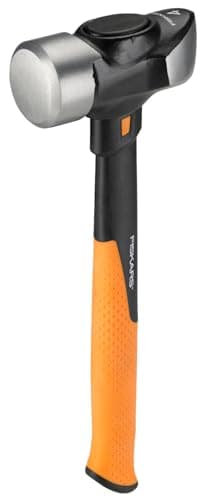 Image of Fiskars IsoCore Club hammer, L, Length: 36 cm, Weight: 2.18 kg, Black/Orange, 1020218