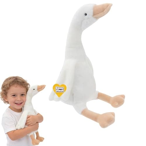 Image of Toddmomy Swan Doll Plush Stuffed Animal Goose Cuddly Toy for Kids Soft and Adorable Perfect Present for Birthday Graduation and Christmas,30cm