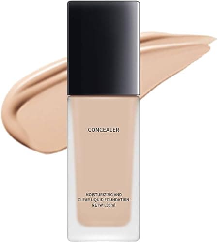 Image of Foundation For Women Over 60, Foundation For Mature Skin, Soft Matte Oil Control Concealer, Full Coverage Concealer for Mature Skin, Lightweight And Long Lasting (Natural)