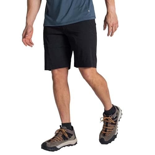 Image of Craghoppers Mens Kiwipro Kiwi Pro III Hiking Shorts, Black, 34W EU