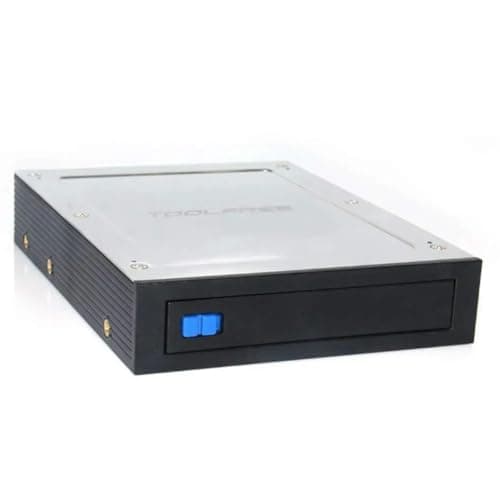 Image of Ohsilv 2.5 Inch to 3.5 Inch Internal Floppy Bay SATA III 6Gbps Tray-LESS Mobile Rack for 2.5 Inch HDD SSD Hard Drive Backplane