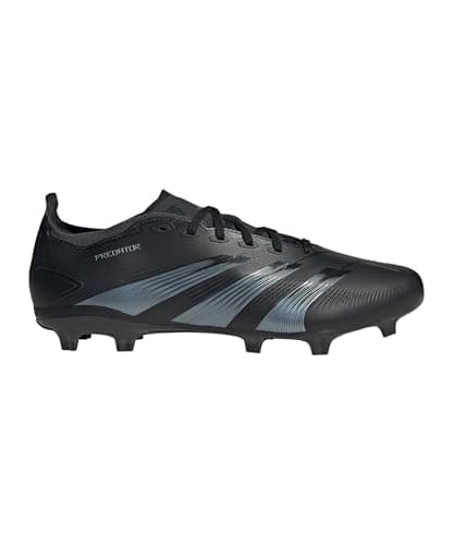 Image of adidas Unisex Predator League Firm Ground Football Boots, Core Black/Carbon/Core Black, 8 UK