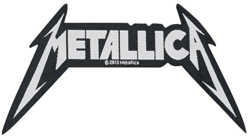 Image of Metallica - Shaped Logo Standard Patch