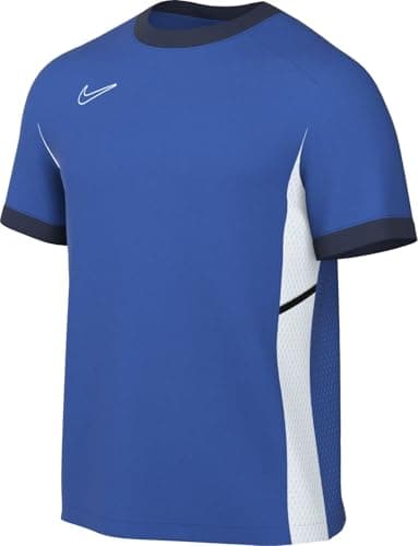 Image of NIKE FZ9754-463 M NK DF ACD25 SS TOP Sweatshirt Men's ROYAL BLUE/MIDNIGHT NAVY/WHITE/WHITE Size L