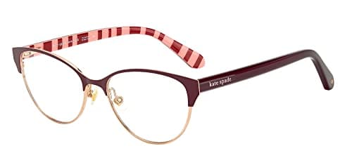 Image of KATE SPADE EMELYN LHF BURGUNDY_ 52/16/140 WOMAN Eyewear Frame