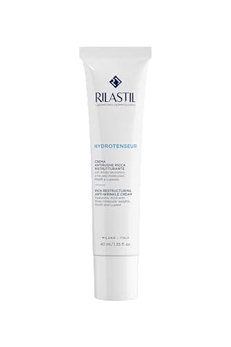 Image of Rilastil Ricca Anti-Wrinkle Face Cream Restaurant Ricca Texture and Corpose with Hyaluronic Acid for Dry Hair, 40 ml Pack