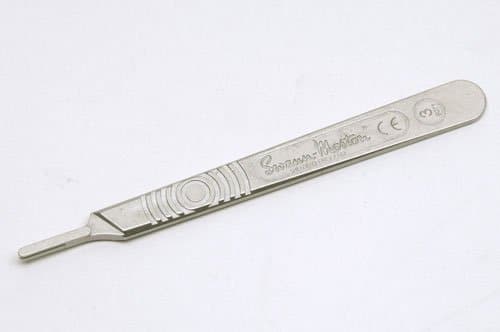 Image of SWANN-MORTON No.3 Scalpel Handle Only (Stainless)