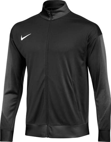 Image of Nike FD7579-010 Dri-FIT Strike 24 Track Jacket K Jacket Men's BLACK/BLACK/BLACK/WHITE Size L