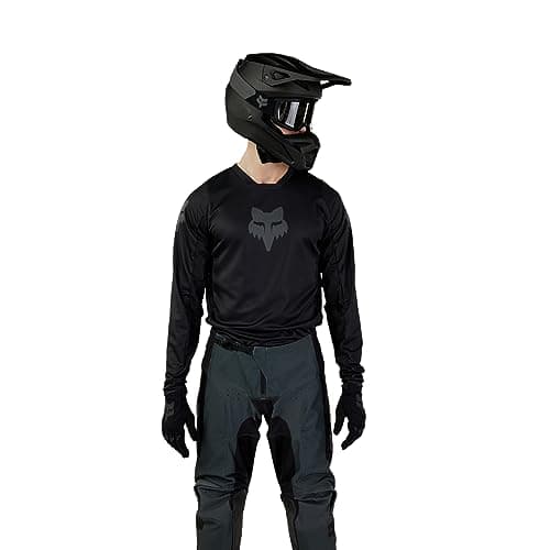 Image of Fox Racing 180 Blackout Jersey, Sweatshirt, Men's, Black, L