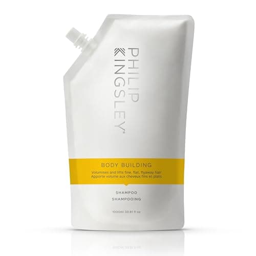 Image of Philip Kingsley | Body Building Weightless Shampoo | Volumising Shampoo for Fine, Limp, Flat, Flyaway Hair | Hydrates, Thickens, Lifts and Adds Volume and Shine | 1000ml Refill Pouch