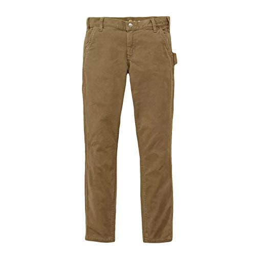 Image of Carhartt Women's Slim-Fit Crawford Pant Work Utility, Yukon, W12/Reg