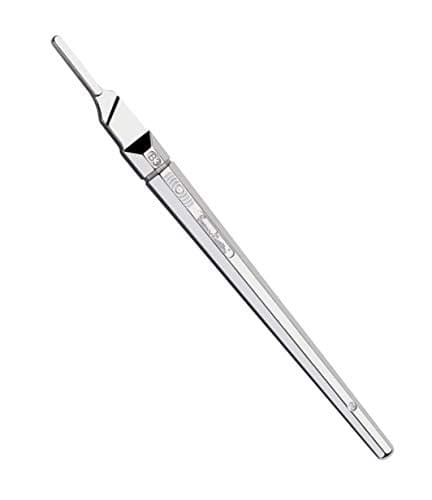 Image of Swann Morton Standard Scalpel Handles, No.3 No.3L, No.4, No.4L, No.5B, No.7, No.9, No.B3, No.B3L, Made in UK (No.B3)