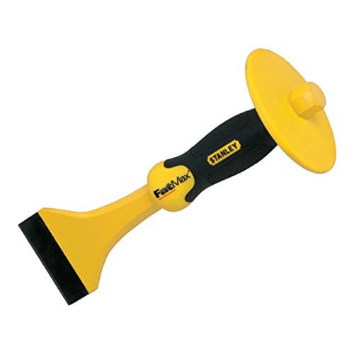 Image of STANLEY FATMAX 3 Piece 11" Steel Floor Chisel with Guard, 4-18-0331