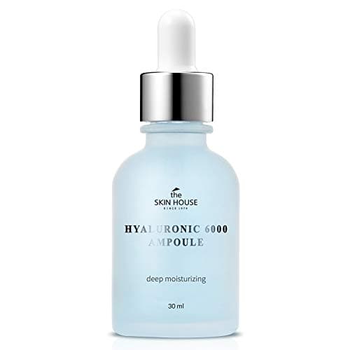 Image of THE SKIN HOUSE since 1979 Hyaluronic 6000 Ampoule (1.01 Liquid Ounces, 30 Ml). Deeply Moisturizing And Soothing Hyaluronic Acid Ampoule For Moisturizing
