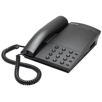Image of ATL Berkshire 200 Office Business Corded Telephone Handset (Dark Grey)