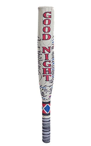 Image of Rubies Official Harley Quinn Suicide Squad Molded Bat, One Size, Adult Accessory Halloween