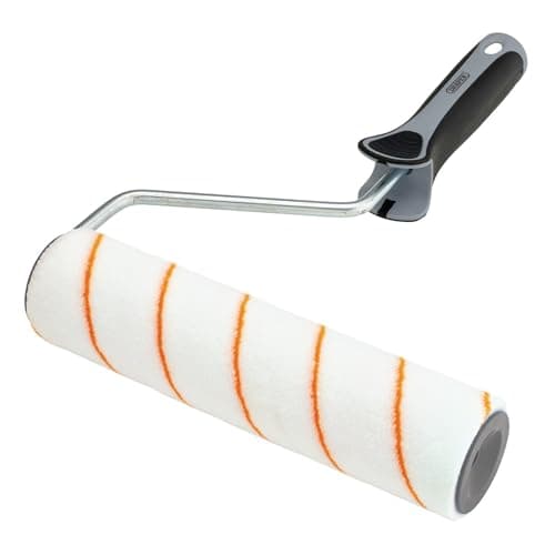 Image of Draper 20880 Short Pile Polyester Paint Roller with Soft Grip Handle, 9"/230mm