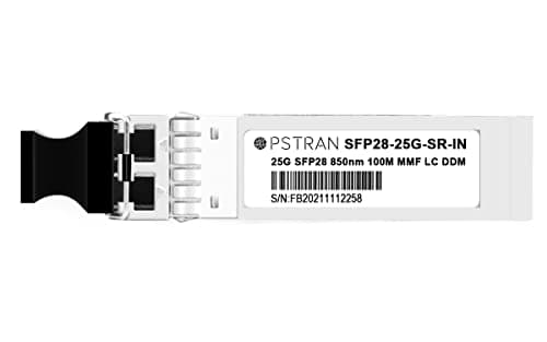 Image of OPSTRAN 25GBASE-SR SFP28 Optical Transceiver Module Compatible with Intel E25GSFP28SR E25GSFP28SRX 25G SFP28 850nm 100m DOM Duplex LC MMF