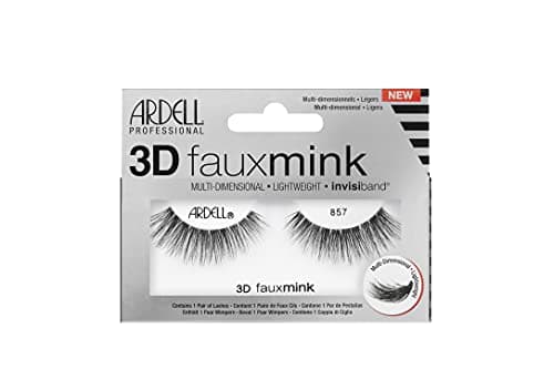 Image of Ardell False Eyelashes 3D Faux Mink 857, 4 pairs
