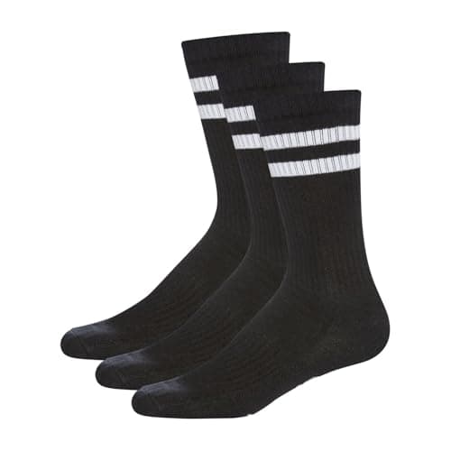 Image of DKNY Mens 3 pack Sport Socks Lott Cotton Black Mens 7-11