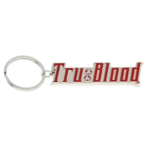 Image of Rock Off - True Blood Enamel Keychain Logo