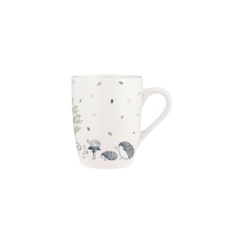 Image of Price & Kensington Woodland Mug 330 ml Microwave and Dishwasher Safe Novelty Style Made from Stoneware Stylish Dinnerware
