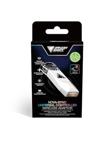 Image of DragonShock Nova Sync Universal Controller Converter White for Nintendo Switch, Switch OLED, PS4, PS5, Xbox One and Xbox Series X|S