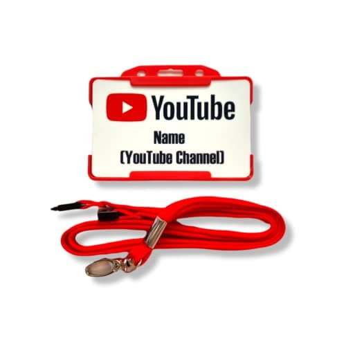 Image of YouTube Novelty ID Card - YouTuber - YouTube Accessories - YouTube Channel