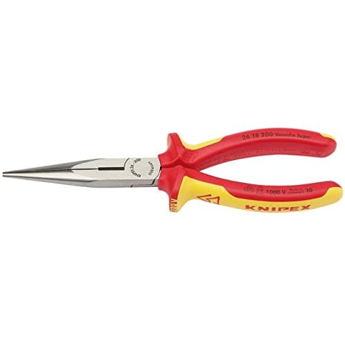 Image of Knipex 32012 200mm Fully Insulated Long Nose Pliers
