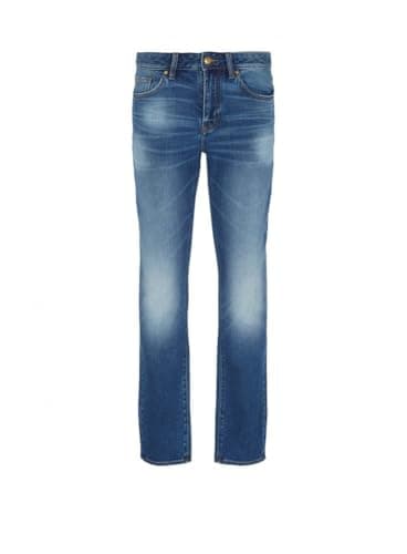Image of Armani Exchange Men's Skinny Fit Indigo Denim Jean 1500 Indigo Denim 34W 32L