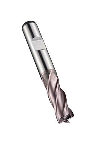 Image of Dormer C246 C2462.0 HSS-E-PM 4 Flute End Mill/Milling Cutter with TiCN Coating, Diameter 2.0 mm, Single Pack