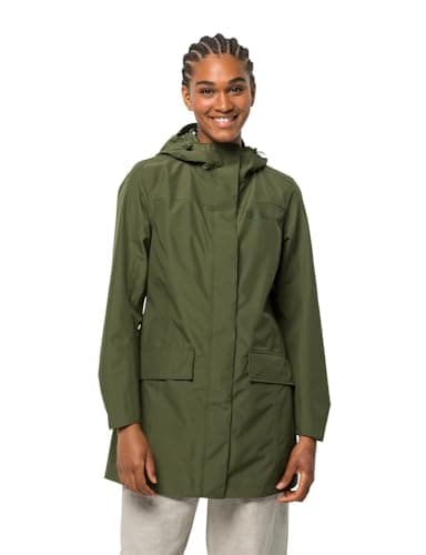 Image of Jack Wolfskin Women's Cape York Paradise Coat W Coat, Greenwood, L, Greenwood, L