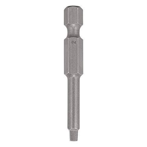 Image of Trend Snappy 3-Piece No.2 Robertson Square Drive Screwdriver Bits, 50mm Length, Quick Chuck Compatible, SNAP/SQ/2