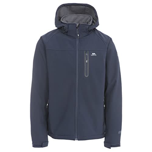 Image of Trespass Mens Softshell Jacket Water Resistant Windproof Outdoor Coat Accelerato