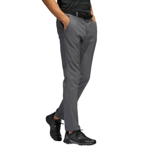 Image of adidas Men's Golf Pants, Grey Five, 32W x 32L