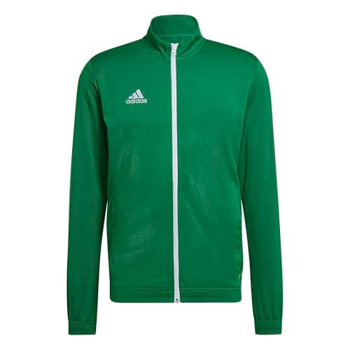 Image of adidas Men's Entrada 22 Track Jacket, Team Green / White, XXL