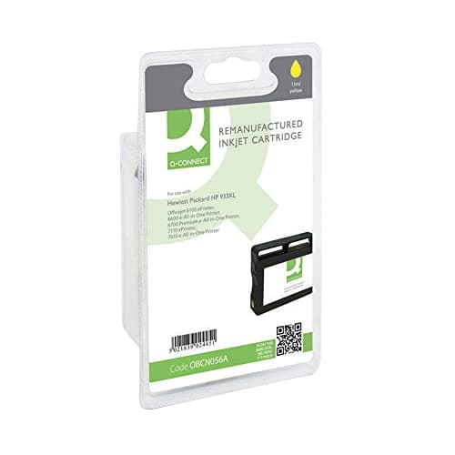 Image of Q-Connect HP 933XL Reman Yellow High Yield Inkjet Cartridge