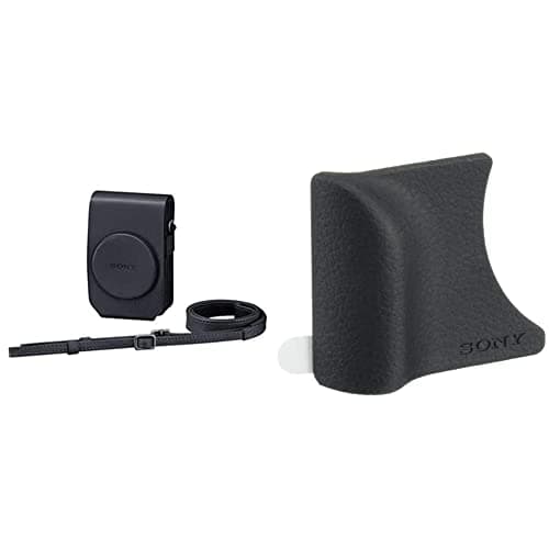 Image of Sony LCS-RXG Soft Case For Camera Series RX100 & AGR2 Grip for DSC-RX Series - Black