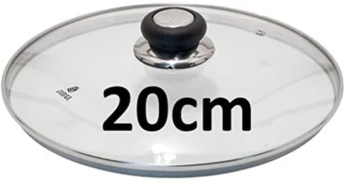 Image of Judge Vista Spare Saucepan Lid, Replacement Glass Lid for most 20cm Pans, Oven Safe, Dishwasher Safe