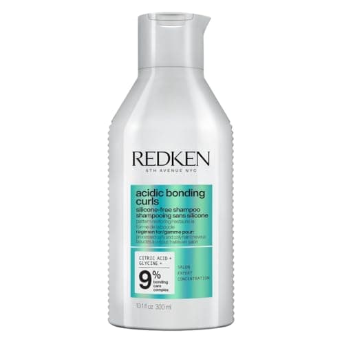 Image of REDKEN Acidic Bonding Curls Shampoo for Damaged Curly & Coily Hair, Restore Curl Pattern, Sulphate-Free for a Gentle Cleanse, Silicone-Free for Lightweight Curls, 300ml