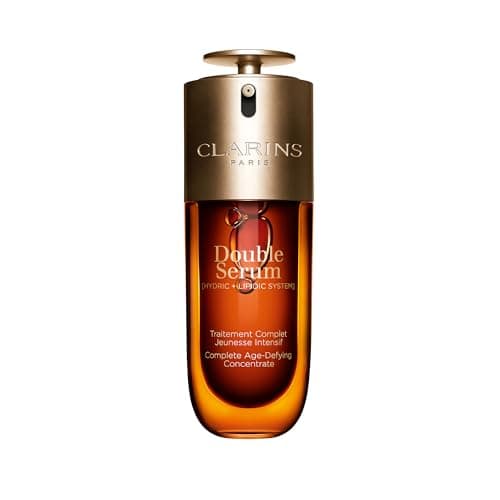 Image of Clarins Double Serum 75ml | Anti Aging Face Serum | Visibly Firms, Smoothes, Boosts Radiance, and Refines Pores | 24H Hydration | All Skin Types
