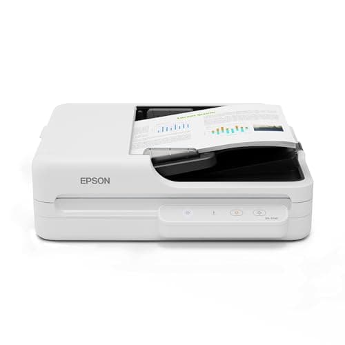Image of Epson WorkForce DS-1730 Compact Flatbed Scanner For Small Businesses And Home Offices