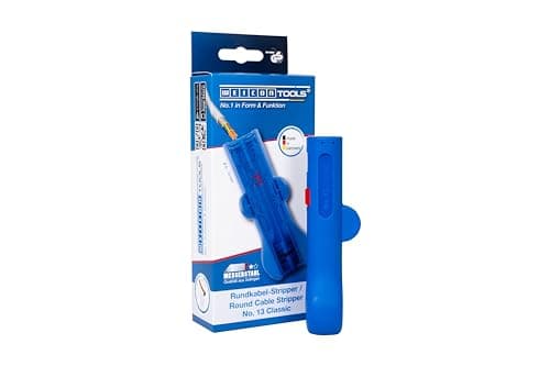 Image of WEICON Tools Round Cable Stripper No. 13 Classic, for Stripping the Outer Insulation of Round Cables and Cables Used in Damp environments from 8-13 mm Ø, Made in Germany